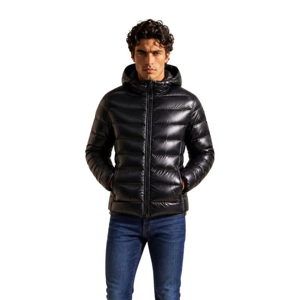 Colmar Originals Black Polyamide Full-Length Men's Jacket